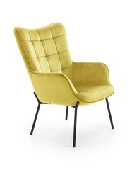 Кресло Halmar Castel, желтое/черное цена и информация | Кресла | hansapost.ee