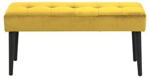 Скамья Glory VIC, желтая цена и информация | Кресла-мешки и пуфы | hansapost.ee