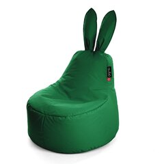 Кресло-мешок Qubo™ Baby Rabbit, гобелен, темно зеленое цена и информация | Детские диваны, кресла | hansapost.ee