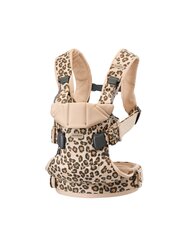 Babybjörn kandekott One Cotton, beige/leopard, 98075 price and information | Belly bags, carrier bags | hansapost.ee