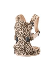 Babybjörn kandekott One Cotton, beige/leopard, 98075 price and information | Belly bags, carrier bags | hansapost.ee