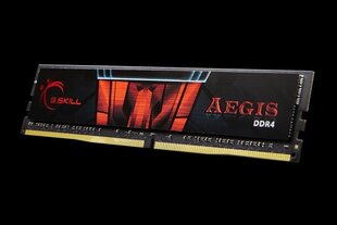 G.Skill Aegis 4 DDR4, 2x8Гб, 2400МГц, CL15 (F4-2400C15D-16GIS) цена и информация | Объём памяти (RAM) | hansapost.ee