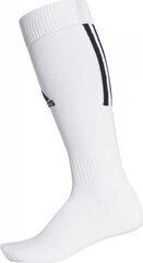 Взрослые футбольные гетры Adidas Santos: Цвет - Белый, Размер обуви - 37-39 цена и информация | Футбольная форма и другие товары | hansapost.ee