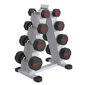 PROIRON PRKRD03K Rubber Dumbbell, 6.00 k цена и информация | Hantlid, kangid, raskused | hansapost.ee