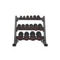 PROIRON PRKRD05K Rubber Dumbbell, 10.00 цена и информация | Hantlid, kangid, raskused | hansapost.ee