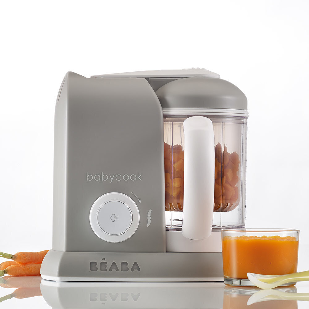 Blender-auruti Beaba Babycook Solo, Grey 912461 hind ja info | Beebitoidu valmistamiseks | hansapost.ee