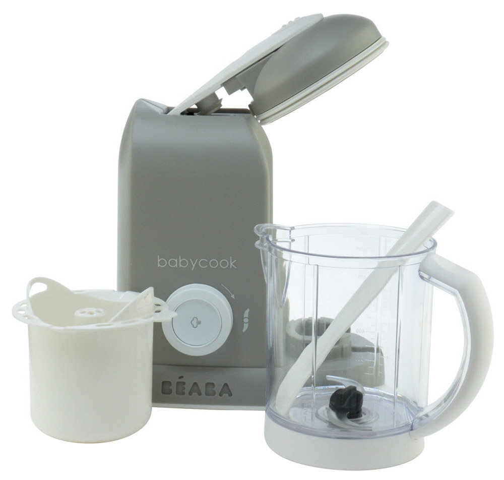 Blender-auruti Beaba Babycook Solo, Grey 912461 цена и информация | Beebitoidu valmistamiseks | hansapost.ee