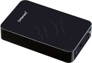 Väline kõvaketas Intenso Memory Center 3.5'' 4TB USB3, must hind ja info | Intenso Mälupulgad ja kõvakettad | hansapost.ee