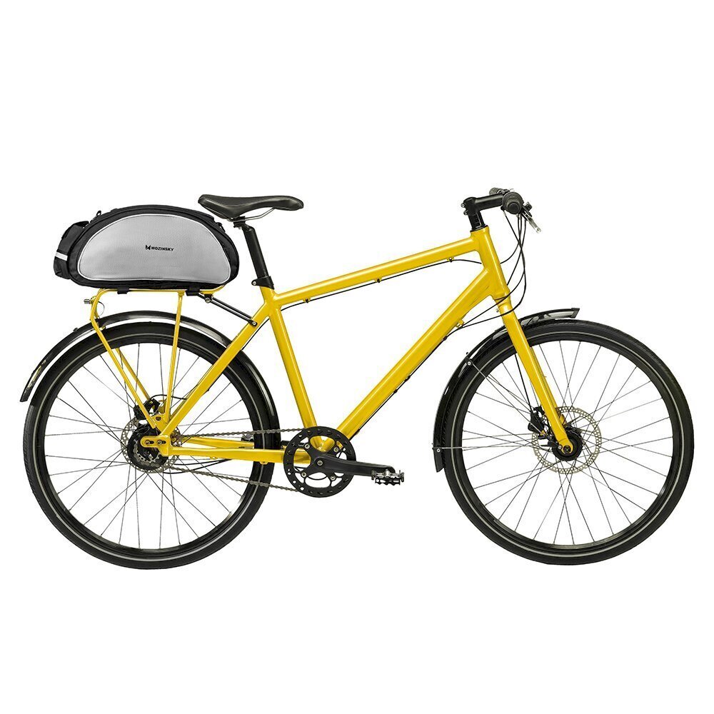 Wozinsky Bicycle Bike Pannier Bag Tagumise pakiraami peale kott õlarihmaga 13L must (WBB1BK) hind ja info | Rattakotid ja telefonikotid | hansapost.ee