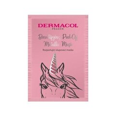 Dermacol Beautifying Peel-off Metallic Mask Brightening näomask 15 ml цена и информация | Маски для лица, патчи для глаз | hansapost.ee