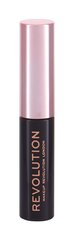 Kulmutušš Makeup Revolution 6 ml, Dark Brown hind ja info | Kulmupliiatsid, -puudrid ja -värvid | hansapost.ee