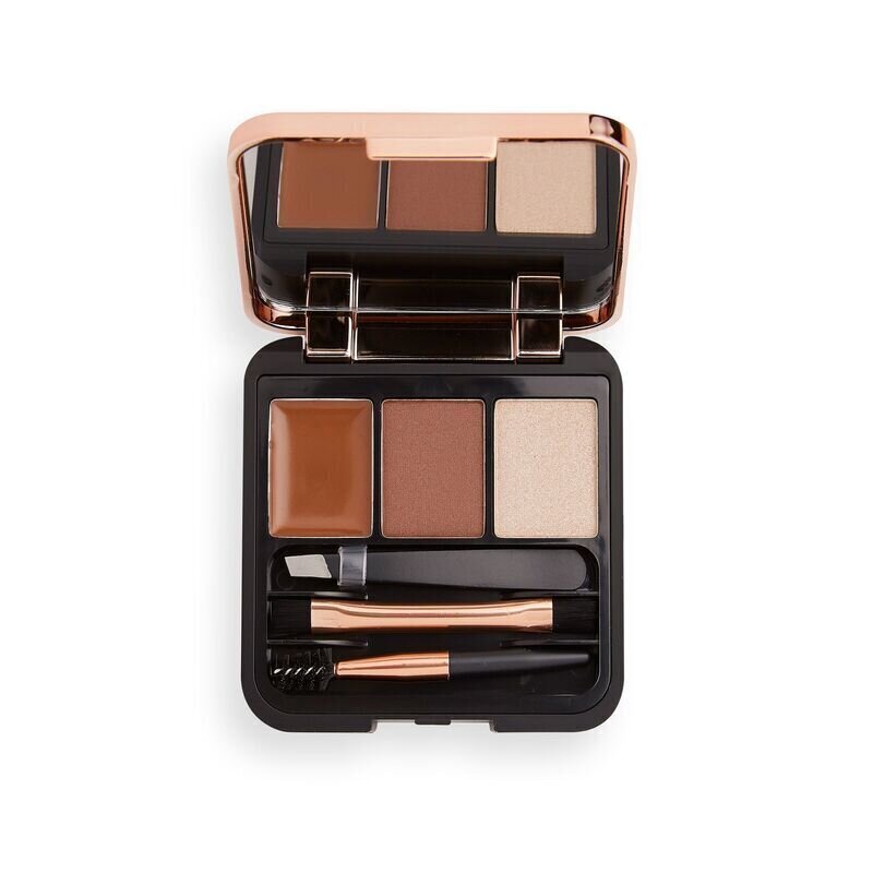 Kulmuhoolduskomplekt Makeup Revolution London Brow Sculpt Kit Medium brown 2,2 g hind ja info | Kulmupliiatsid, -puudrid ja -värvid | hansapost.ee