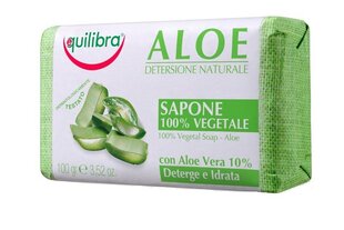 Seep aaloe ekstraktiga Equilibra Aloe Naturale 100% Vegetal 100 g hind ja info | Equilibra Parfüümid, lõhnad ja kosmeetika | hansapost.ee