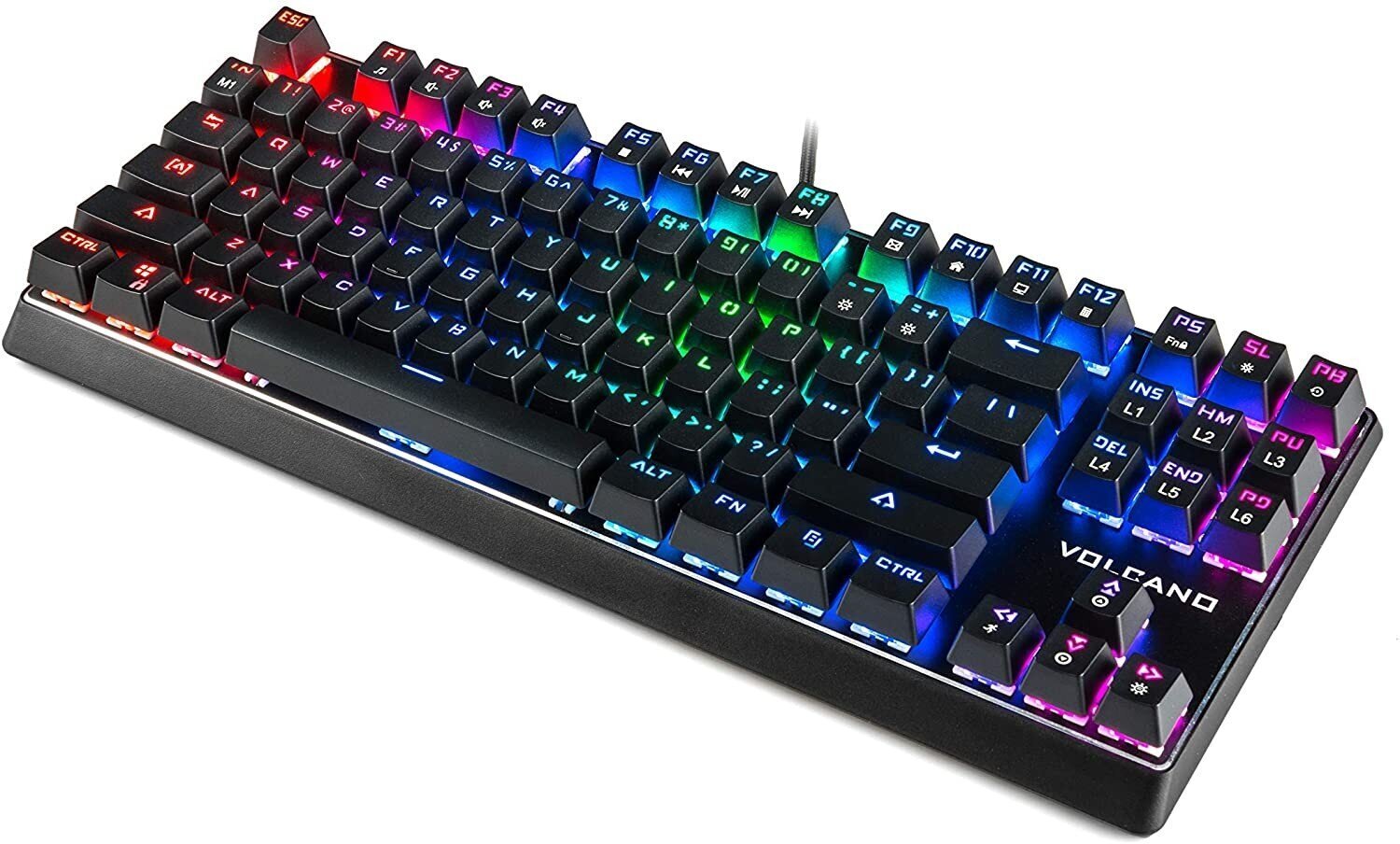 Modecom Volcano Lanparty RGB BTK-MC-LANPARTY-U-BT-RGB цена и информация | Klaviatuurid | hansapost.ee