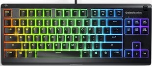 Клавиатура SteelSeries Apex 3 TKL (US) цена и информация | Клавиатура с игровой мышью 3GO COMBODRILEW2 USB ES | hansapost.ee
