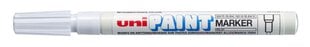 Перманентный маркер UNI PAINT PX-21 1.2мм белый цена и информация | Письменные принадлежности | hansapost.ee