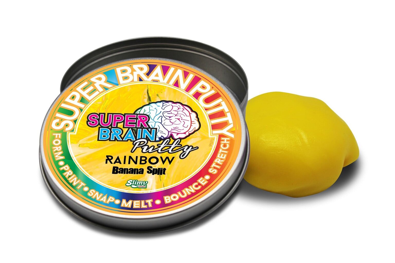 JOKER SLIMY Modeleerimismass Super Brain Putty Rainbow-Series 75 g hind ja info | Kunstitarbed, voolimise tarvikud | hansapost.ee