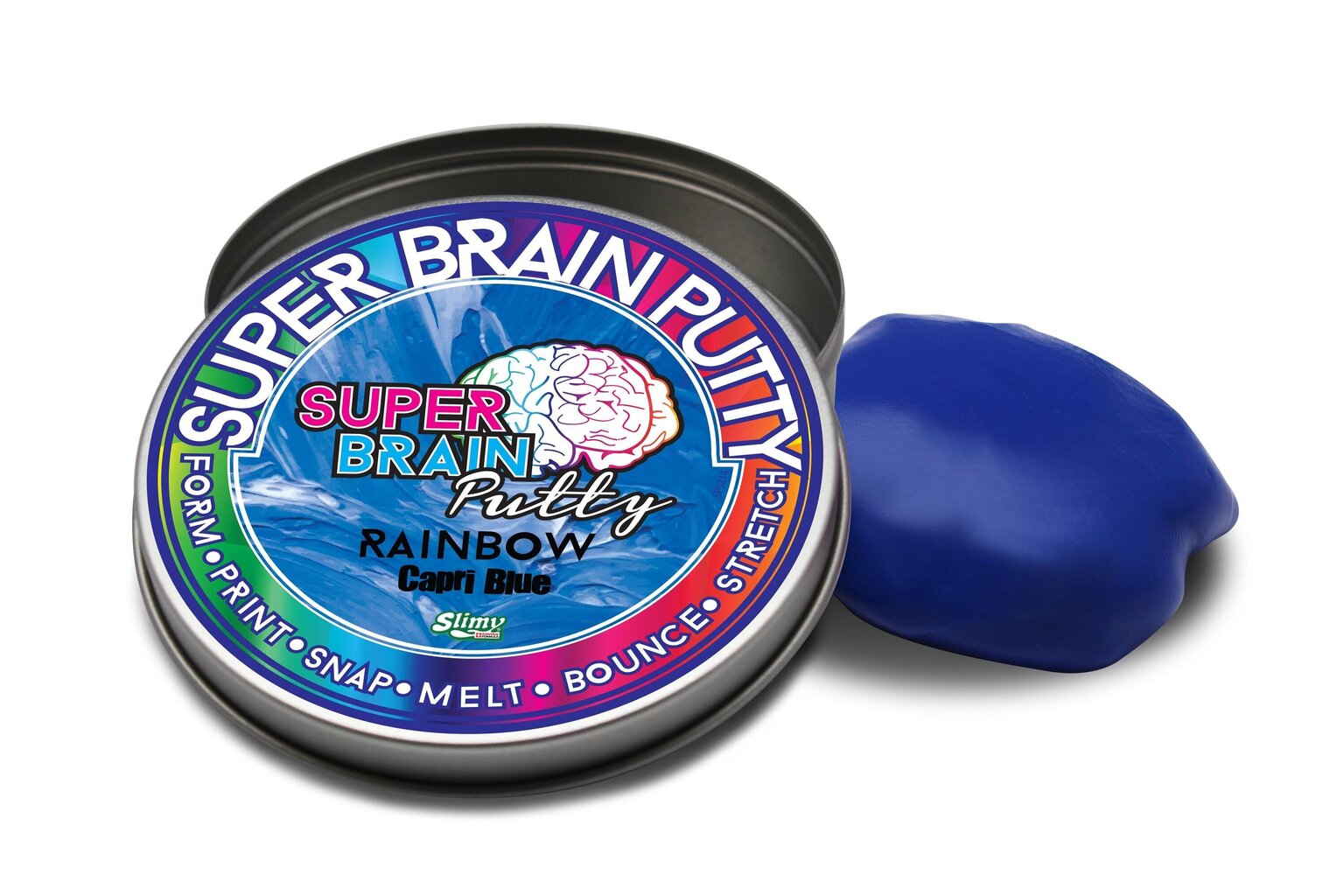 JOKER SLIMY Modeleerimismass Super Brain Putty Rainbow-Series 75 g hind ja info | Kunstitarbed, voolimise tarvikud | hansapost.ee