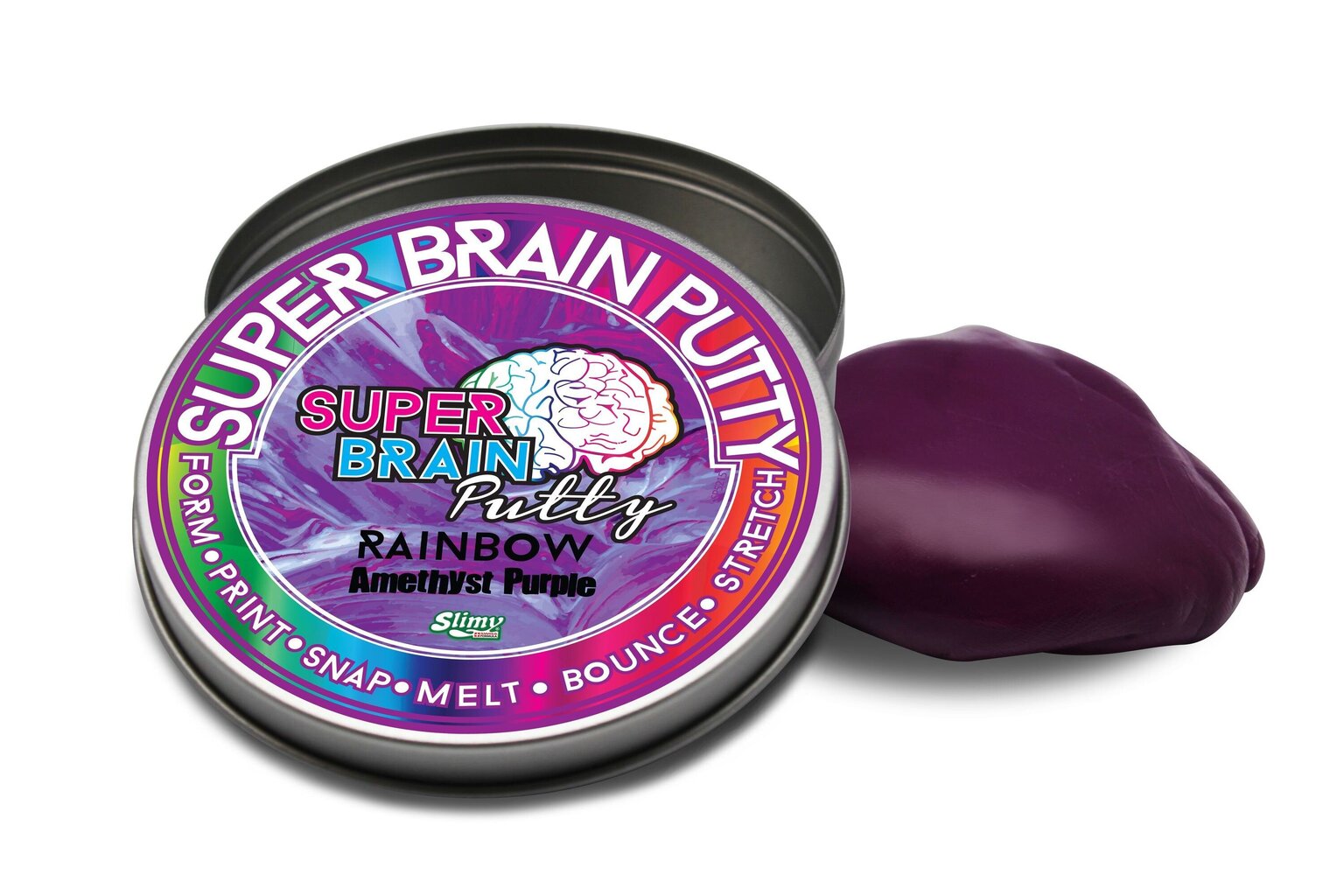 JOKER SLIMY Modeleerimismass Super Brain Putty Rainbow-Series 75 g hind ja info | Kunstitarbed, voolimise tarvikud | hansapost.ee