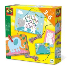 Стринг-арт - обучающий комплект SES  цена и информация | Развивающие игрушки для детей | hansapost.ee
