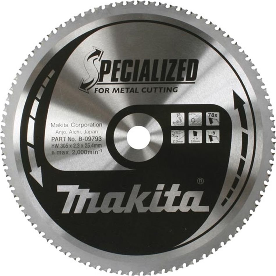 Lõikeketas Makita 305 x 25,4mm (B-09793) цена и информация | Aiatööriistade varuosad | hansapost.ee