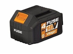 Villager аккумулятор Fuse 18В 4.0Ач цена и информация | Запчасти для садовой техники | hansapost.ee