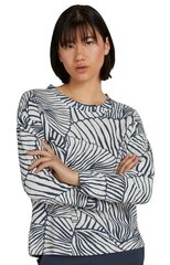 Tom Tailor женская блузка 907164781, белая/синяя цена и информация | Женские блузки, рубашки | hansapost.ee