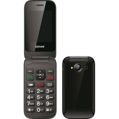 Mobiiltelefon Denver BAS-24200M, Must hind ja info | Telefonid | hansapost.ee