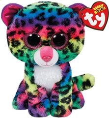 Plüüsist mänguasi Ty Beanie Boos DOTTY värviline leopard, 15 cm, TY37189 hind ja info | TY Lastekaubad ja beebikaubad | hansapost.ee