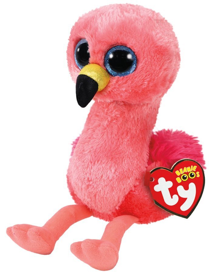 Plüüsist mänguasi TY Beanie Boos GILDA-roosa flamingo 15 cm, 36848 цена и информация |  Pehmed mänguasjad ja kaisukad | hansapost.ee