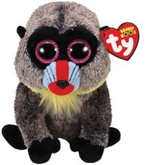 Плюшевая игрушка TY Beanie Boos WASABI - обезьяна бабун 15 см, 36895 цена и информация | Мягкие игрушки | hansapost.ee