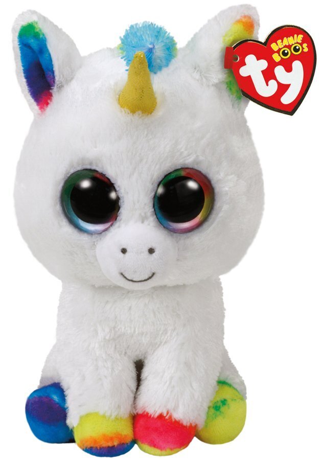 Plüüsist mänguasi TY Beanie Boos PIXY, ükssarvik, 23 cm, 37157 hind ja info |  Pehmed mänguasjad ja kaisukad | hansapost.ee