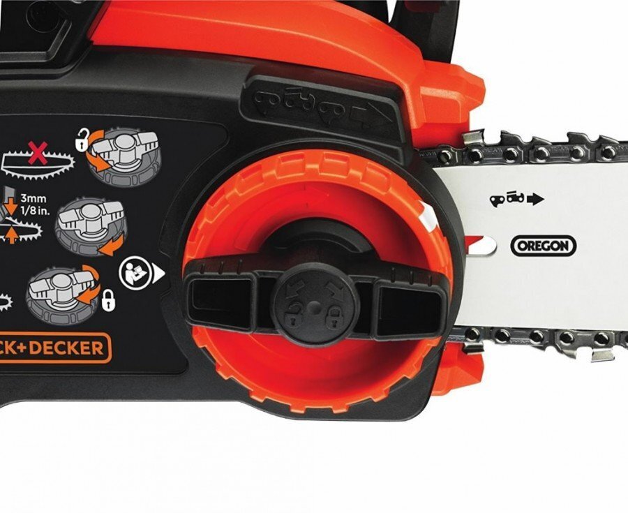 Akuga kettsaag GKC3630L20 / 36 V / 2 Ah / 30 cm, Black+Decker hind ja info | Kettsaed | hansapost.ee