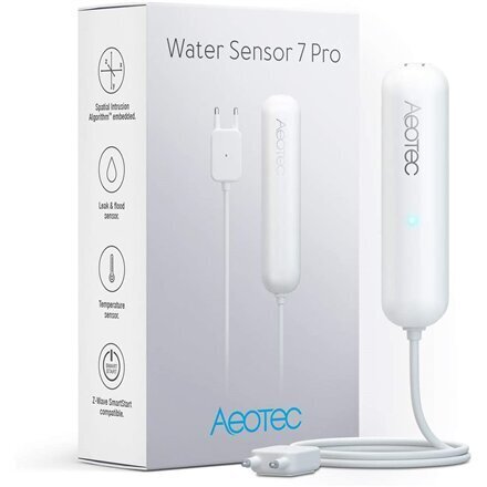 AEOTEC Water Sensor 7 Pro, Z-Wave Plus V hind ja info | Valvesüsteemid, kontrollerid | hansapost.ee