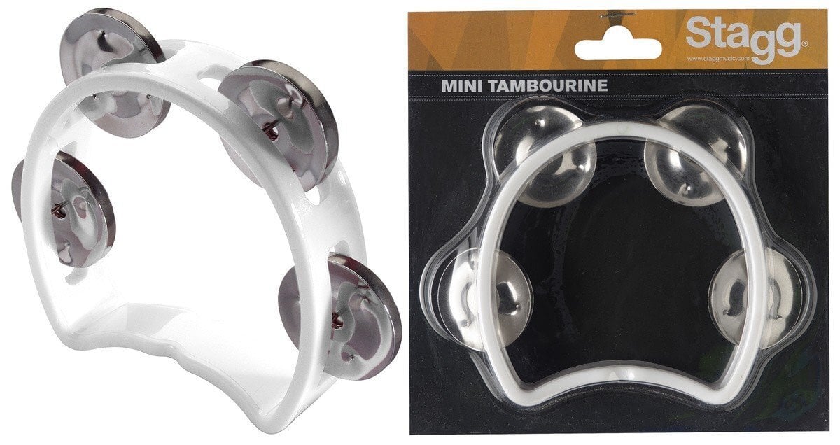 Tamburiin Stagg TAB-MINI/WH hind ja info | Löökriistad | hansapost.ee