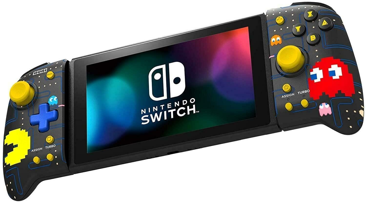 Nintento Switch juhtmevaba juhtpult HORI Split Pad Pro Controller - Pac-Man Edition hind ja info | Mängupuldid | hansapost.ee