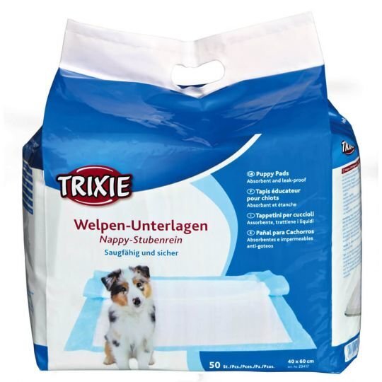 Trixie ühekordses linad, 40 x 60 cm, 50 tk цена и информация | Hooldus/grooming | hansapost.ee