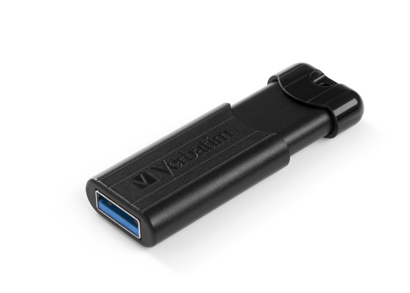 Mälupulk Verbatim - PinStripe USB 3.0 Drive 64 GB, must hind ja info | Mälupulgad | hansapost.ee