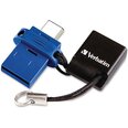 Флеш-накопитель Flash USB 3.0 C 32Гб Verbatim Store'n'go