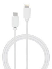 Bigben CABMFIC2MW, USB Тип-C/Apple Lightning, 2 м, белый цена и информация | Кабели для телефонов | hansapost.ee