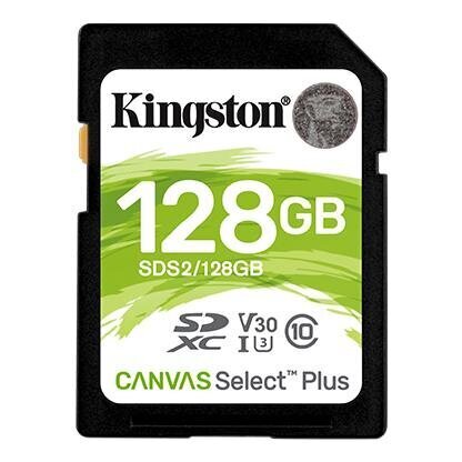 MEMORY SDXC 128GB C10/SDS2/128GB KINGSTON hind ja info | Mälupulgad | hansapost.ee