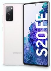 Samsung Galaxy S20 FE 6/128GB SM-G780GZWDEUE Cloud White цена и информация | Мобильные телефоны | hansapost.ee