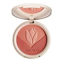 Artdeco Green Couture Natural Trio Blush põsepuna 9 g, 3 Peach Perfect hind ja info | Päikesepuudrid ja põsepunad | hansapost.ee