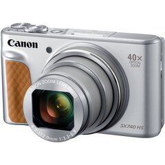 Canon Powershot SX740 HS, серебряный цена и информация | Фотоаппараты | hansapost.ee
