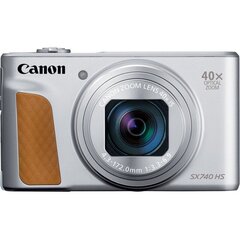 Canon Powershot SX740 HS, серебряный цена и информация | Фотоаппараты | hansapost.ee