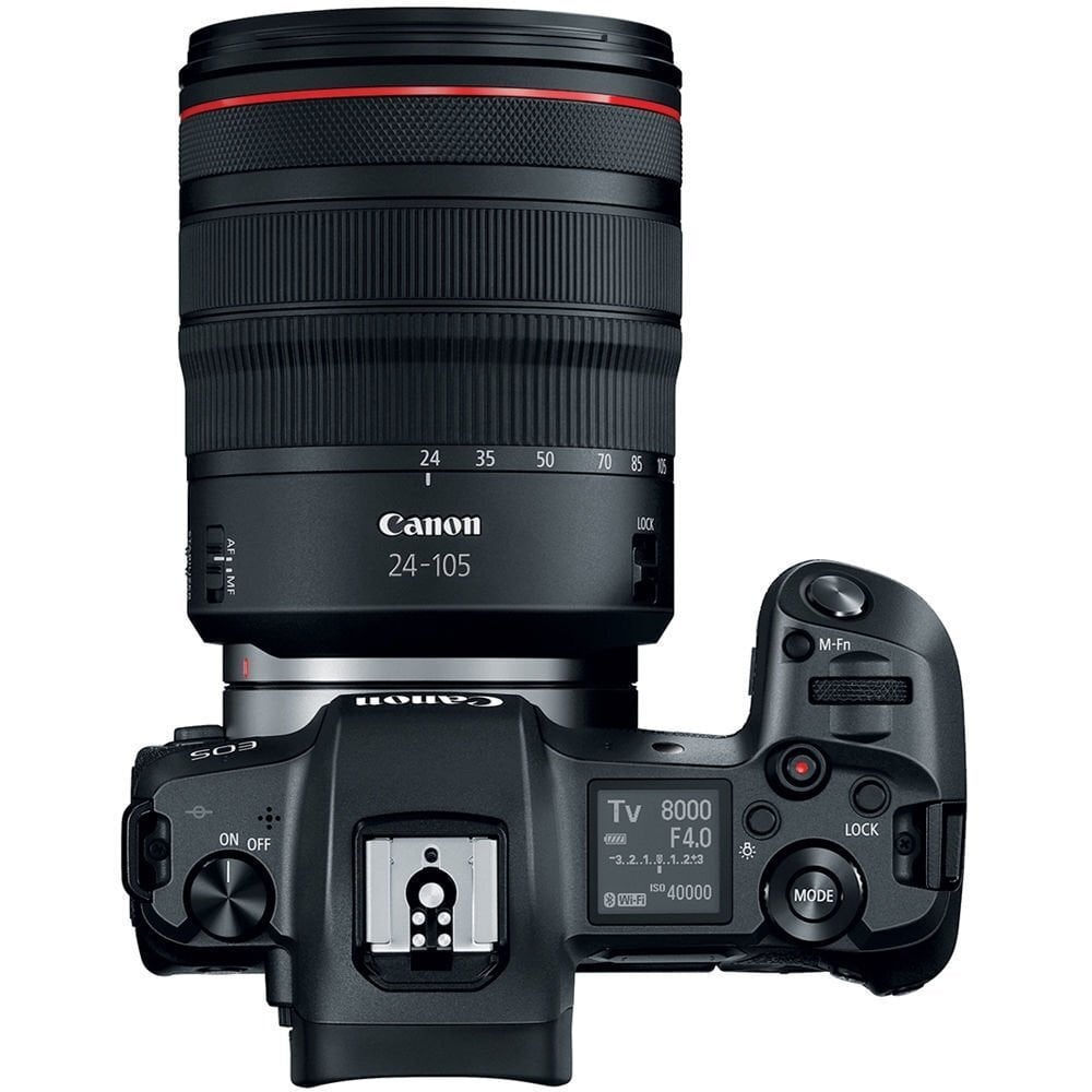 Canon EOS R RF 24-105mm f/4L IS USM adapteriga EF - EOS R цена и информация | Fotoaparaadid | hansapost.ee