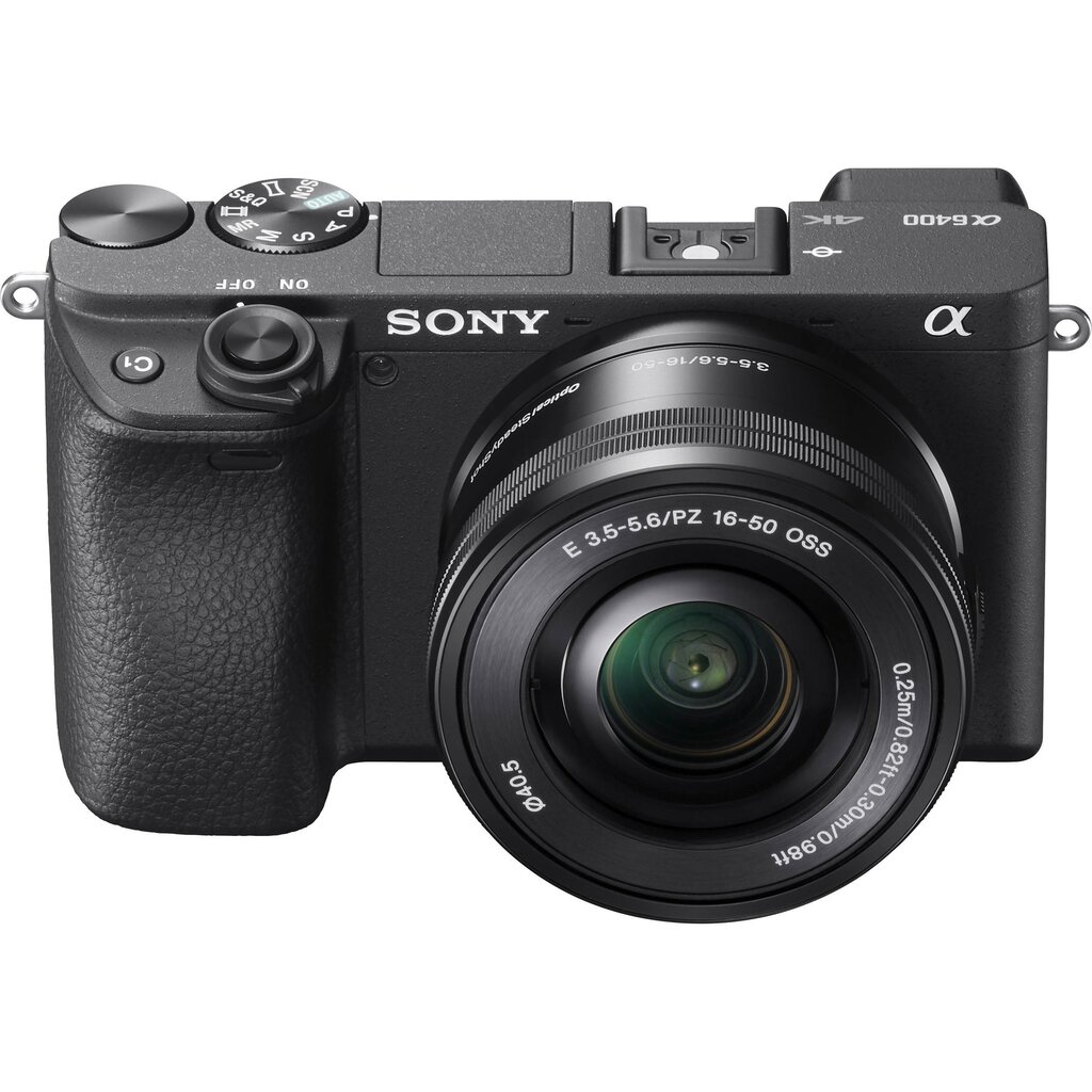 Sony A6400 body + 16-50mm f/3.5-5.6 E PZ OSS (black) цена и информация | Fotoaparaadid | hansapost.ee