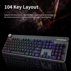 Wireless mechanical keyboard Motospeed GK81 цена и информация | Клавиатура с игровой мышью 3GO COMBODRILEW2 USB ES | hansapost.ee