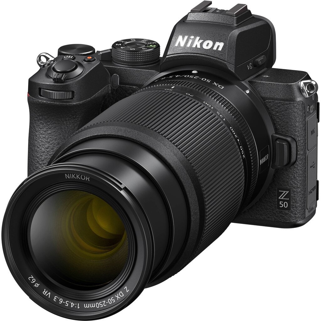 Nikon Z50 + NIKKOR Z DX 16-50mm f/3.5-6.3 VR + NIKKOR Z DX 50-250mm f/4.5-6.3 VR hind ja info | Fotoaparaadid | hansapost.ee