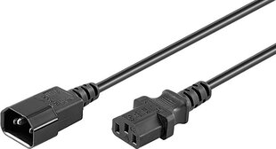 Goobay 39203, C14/C13, 5 m price and information | Wires and cables | hansapost.ee